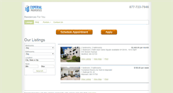 Desktop Screenshot of experialproperties.com